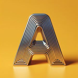 AI Generated Letter A